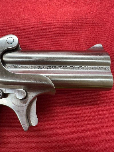American Derringer Model M-1 .45 Colt or 2 1/2 inch .410 Stainless Steel - Image 11 of 15