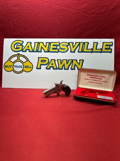 American Derringer Model M-1 .45 Colt or 2 1/2 inch .410 Stainless Steel
