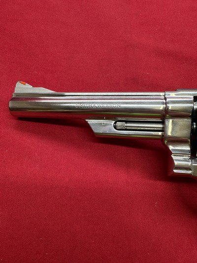 Smith & Wesson model 57 no dash nickel .41 Magnum - Image 4 of 21