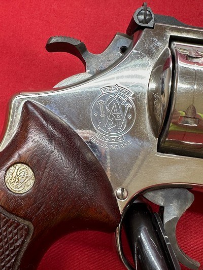 Smith & Wesson model 57 no dash nickel .41 Magnum - Image 7 of 21