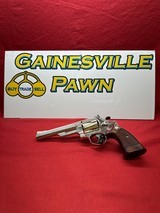 Smith & Wesson model 57 no dash nickel .41 Magnum - Image 1 of 21