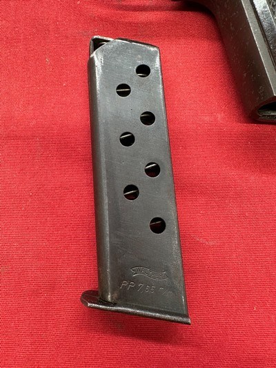 Nazi marked wartime Walther PP 7.65 - Image 13 of 16