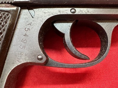 Nazi marked wartime Walther PP 7.65 - Image 10 of 16