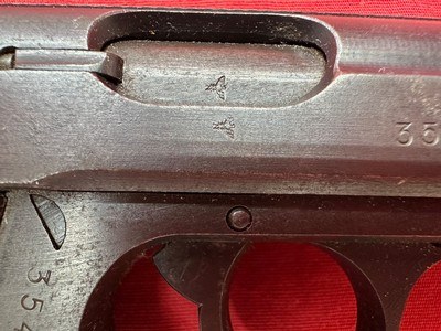 Nazi marked wartime Walther PP 7.65 - Image 9 of 16