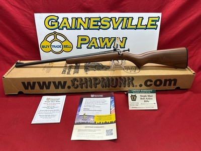 Chipmunk youth rifle Left hand Bolt Action 22 Long Rifle - Image 1 of 21
