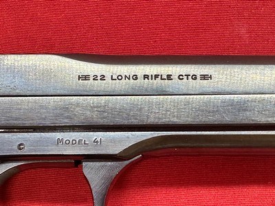 Smith & Wesson 41 .22LR - Image 8 of 14