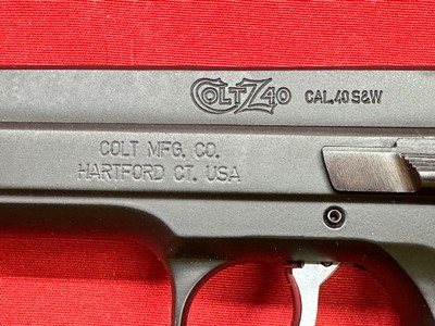 Rare Colt Z40 .40 S&W - Image 4 of 12