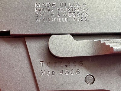 Smith and Wesson model 4506 .45 ACP - Image 10 of 18