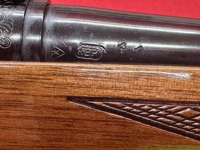 Remington model 700 BDL engraved 243 caliber - Image 8 of 22