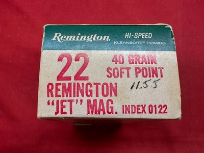 Remington Hi-Speed .22 “JET” Mag. #50 Center Fire Cartridges - Image 3 of 7