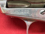 Colt Single Action ArmyFirst Generation Nickel 38/40 Caliber - Image 8 of 20
