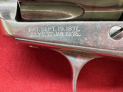 Colt Single Action ArmyFirst Generation Nickel 38/40 Caliber - Image 8 of 20