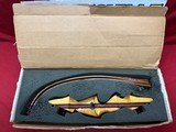 Signed Allen Gordon 3 Piece recurve takedown bow - Image 24 of 24