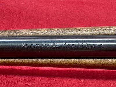 Savage Anschutz Model 54 Sporter .22LR - Image 8 of 19