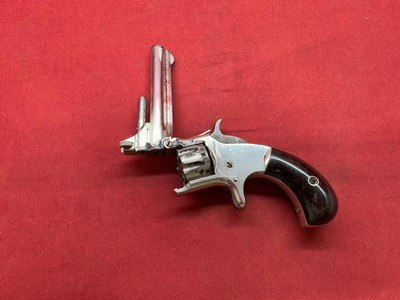 Antique S&W Model 1 Third Issue .22 Short Tip-Up Revolver ( 1868-1882 ) - Image 15 of 24