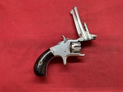 Antique S&W Model 1 Third Issue .22 Short Tip-Up Revolver ( 1868-1882 ) - Image 13 of 24