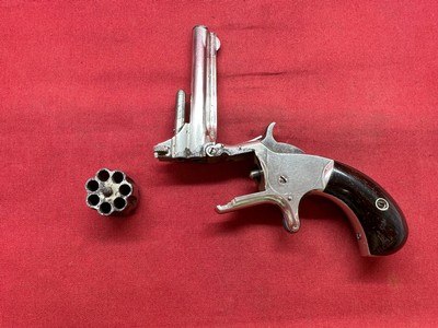 Antique S&W Model 1 Third Issue .22 Short Tip-Up Revolver ( 1868-1882 ) - Image 11 of 24