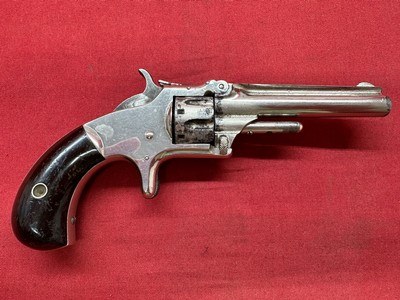 Antique S&W Model 1 Third Issue .22 Short Tip-Up Revolver ( 1868-1882 ) - Image 2 of 24