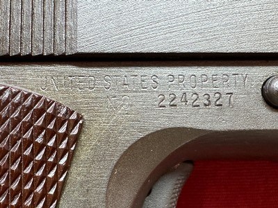 WWII Remington Rand M1911-A1 .45 ACP - Image 6 of 22