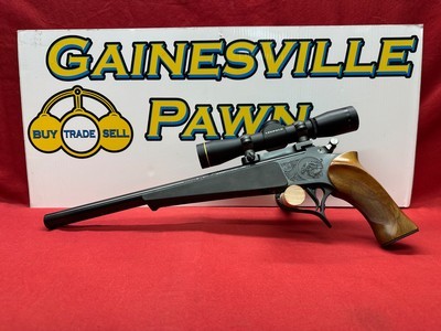 Thompson Center Contender .22 Rem Jet Mag w/Leupold 4x28 Scope - Image 1 of 21