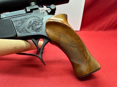 Thompson Center Contender .22 Rem Jet Mag w/Leupold 4x28 Scope - Image 4 of 21
