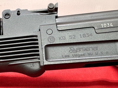 Arsenal SAM7R 7.62x39 Semi Auto Milled Receiver - Image 6 of 25