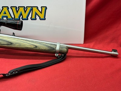 Ruger Model 10/22 Carbine .22LR green laminate stock - Image 13 of 22