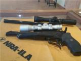 THOMPSON CENTER CONTENDER WITH 357 & 44 MAG 2 SCOPES - 1 of 3