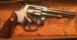 Smith and Wesson Model 34-1 (Nickel, orig. box, Nice!) - 1 of 9