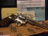 Colt Trooper (6 in., nickel, with box) - 2 of 6