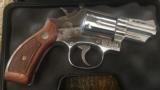 Smith and Wesson 19-4 (snub, nickel) - 2 of 7