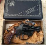 Smith and Wesson 34-1 (snub, blue, orig. box) - 1 of 5