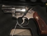 Smith and Wesson model 19-4 (nickel) - 1 of 4