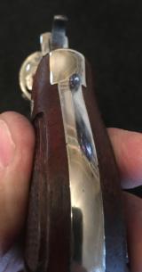 Smith and Wesson Pre-Model 30 (3 inch, nickel) - 6 of 6