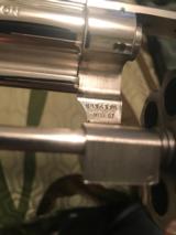 Smith and Wesson Model 57 (p. & r., nickel, 4 inch) - 10 of 10