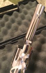 Smith and Wesson Model 57 (p. & r., nickel, 4 inch) - 3 of 10