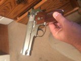 Smith and Wesson 39-2 (nickel, box, tools, papers) - 2 of 8