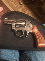 Smith and Wesson 31-1 (snub, nickel) - 1 of 5