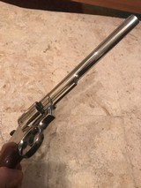 Smith and Wesson 57 (8 3/8 inch, nickel, full target) - 3 of 6