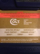 Colt Detective Special (2 in., blue, orig. box, unfired) - 5 of 6