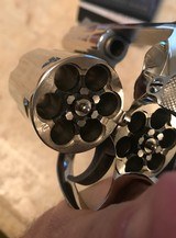 Smith and Wesson 19-4 (nickel, 2 inch, P and R., gorgeous!) - 6 of 6