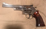 Smith and Wesson 27-2 (6 inch, nickel) - 1 of 11