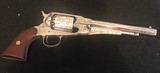 Remington New Model Army Revolver (1863-1888, fully engraved, nickel) - 2 of 15