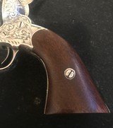 Remington New Model Army Revolver (1863-1888, fully engraved, nickel) - 9 of 15