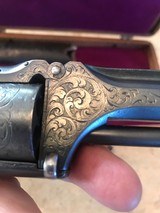 Smith and Wesson Model 2 (Nimtzke engraved, 6 inch, ivory handles) - 9 of 14