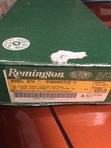 Remington 870 (.28 gauge, unfired in orig. box) - 2 of 7