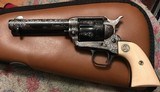 Colt SAA (engraved, .357 magnum) - 1 of 13