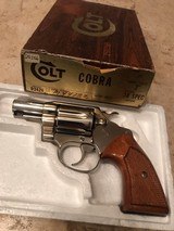 Colt Cobra (2in, nickel, original box) - 1 of 7
