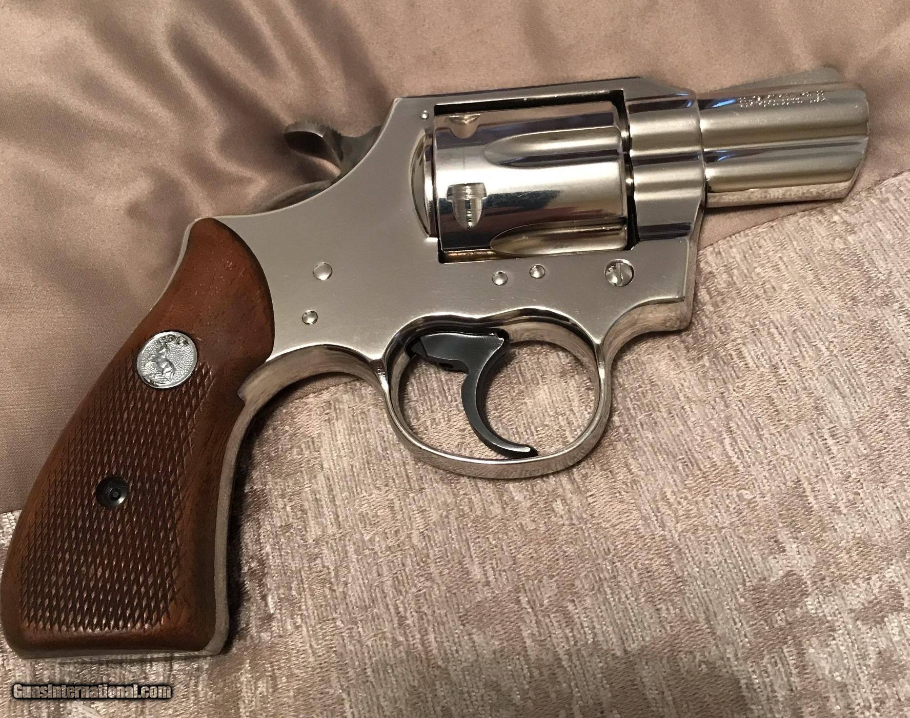 Colt Lawman (nickel, 2 inch, orig. grips)