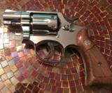 Smith and Wesson 10-5 (2 in, nickel, pinned) - 1 of 6
